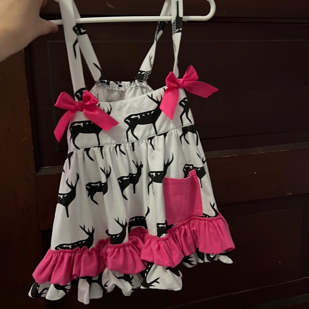 Adorable ruffle boutique dress